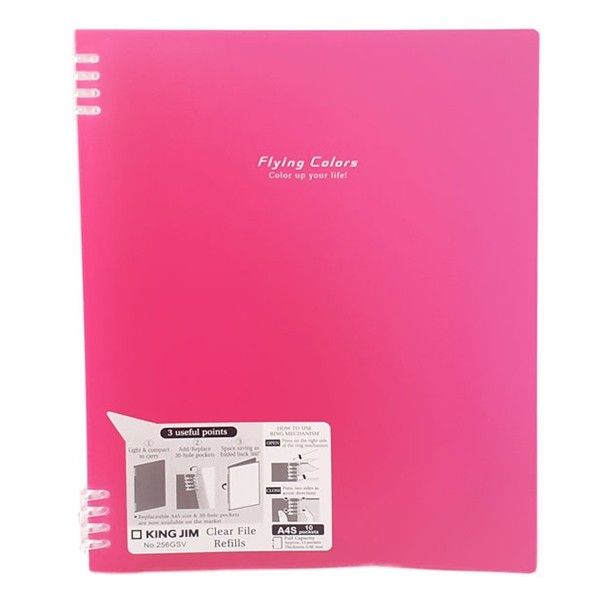 KJ130034-Bìa thay thế túi 256GSV-Pink