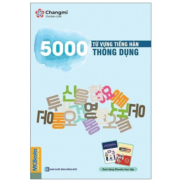 5000 Từ Vựng Tiếng Hàn Thông Dụng - Tái Bản 2020 