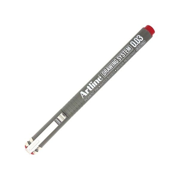 Bút vẽ kĩ thuật Artline EK-2303 , đỏ, 0.03mm