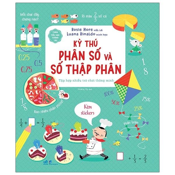 Toán tiểu học tương tác - kỳ thú phân số và số thập phân