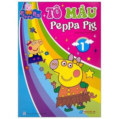  [Phiên Chợ Sách Cũ] Tô Màu Peppa Pig - Tập 1 