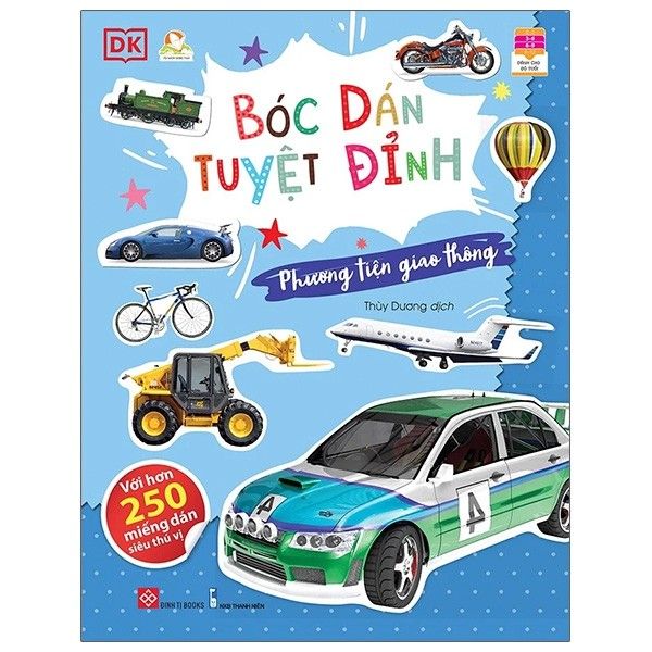 Bóc Dán Tuyệt Đỉnh - Phương Tiện Giao Thông - Bìa Mềm
