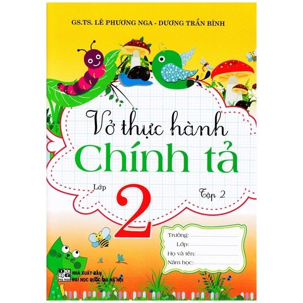 Vở Thực Hành Chính Tả Lớp 2 - Tập 2