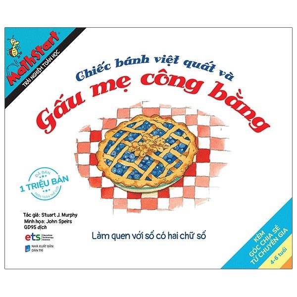 Mathstart Trải Nghiệm Toán Học - Chiếc Bánh Việt Quất Và Gấu Mẹ Công Bằng