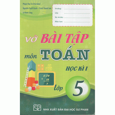 Vở bài tập môn toán 5 học kỳ 1
