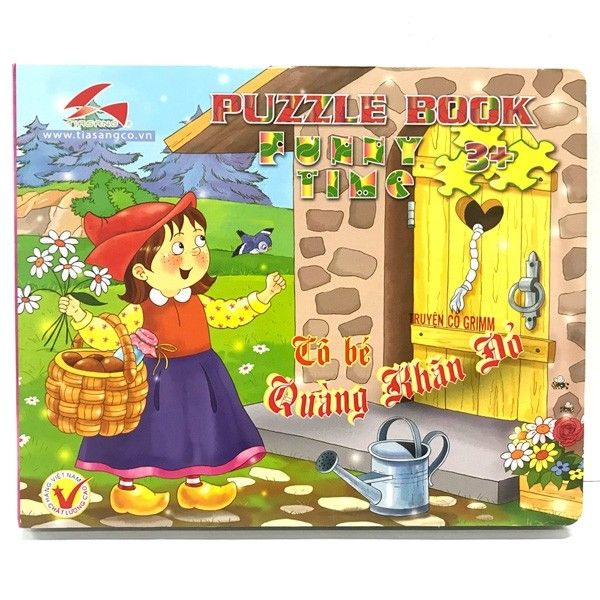 Puzzle Book Funny Time - Cô Bé Quàng Khăn Đỏ