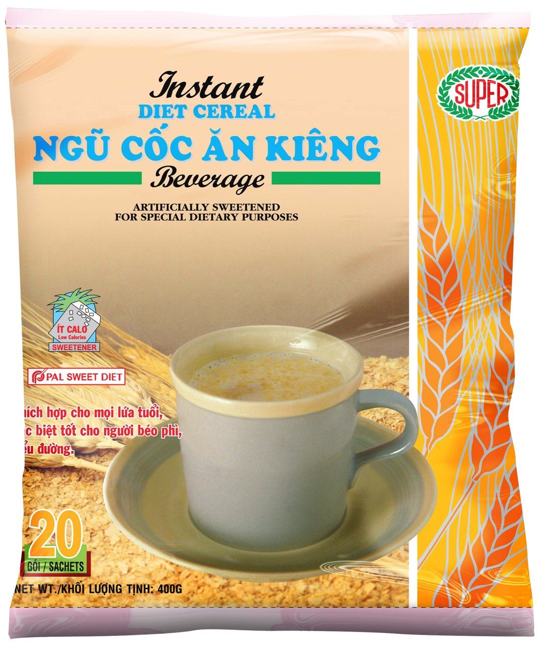 Instant Diet Cereal Ngũ Cốc Ăn Kiêng (400g)