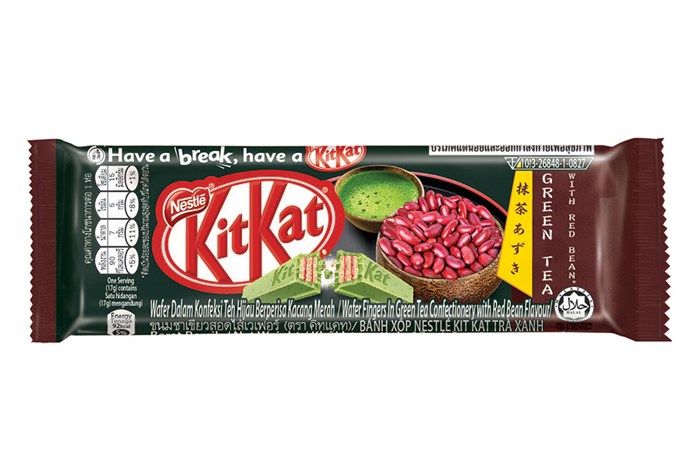 Bánh Xốp Nestlé Kitkat Trà Xanh - Hương Đậu Đỏ (17g)