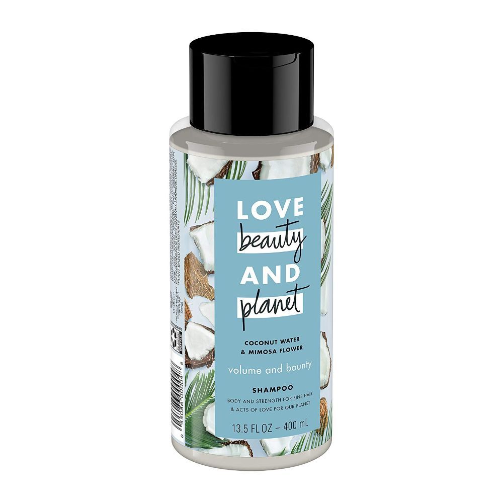 Dầu Gội Dưỡng Ẩm Và Giúp Tóc Bồng Bềnh Love Beauty And Planet Volume And Bounty (400ml)