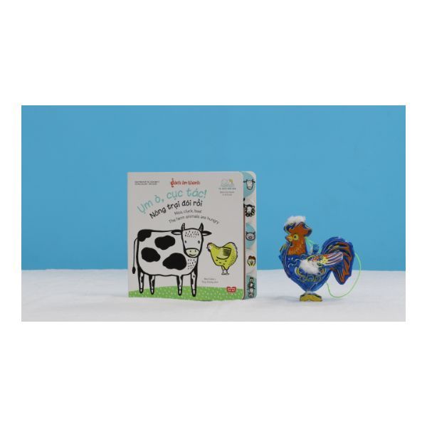 Sách Âm Thanh -Moo, Cluck, Baa! The Farm Animals Are Hungry - Ụm Ò, Cục Tác! Nông Trại Đói Rồi
