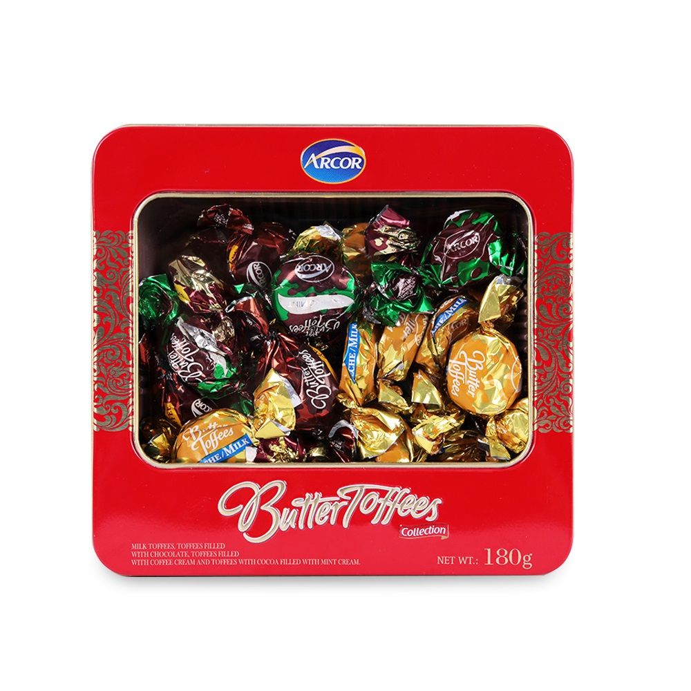 Kẹo Arcor Butter Toffees Collection (180g)