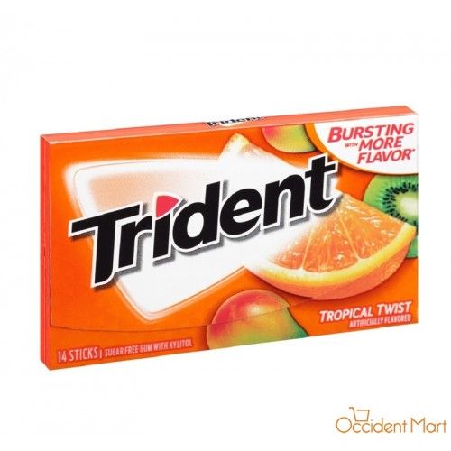  Kẹo gum Trident tropical twist 