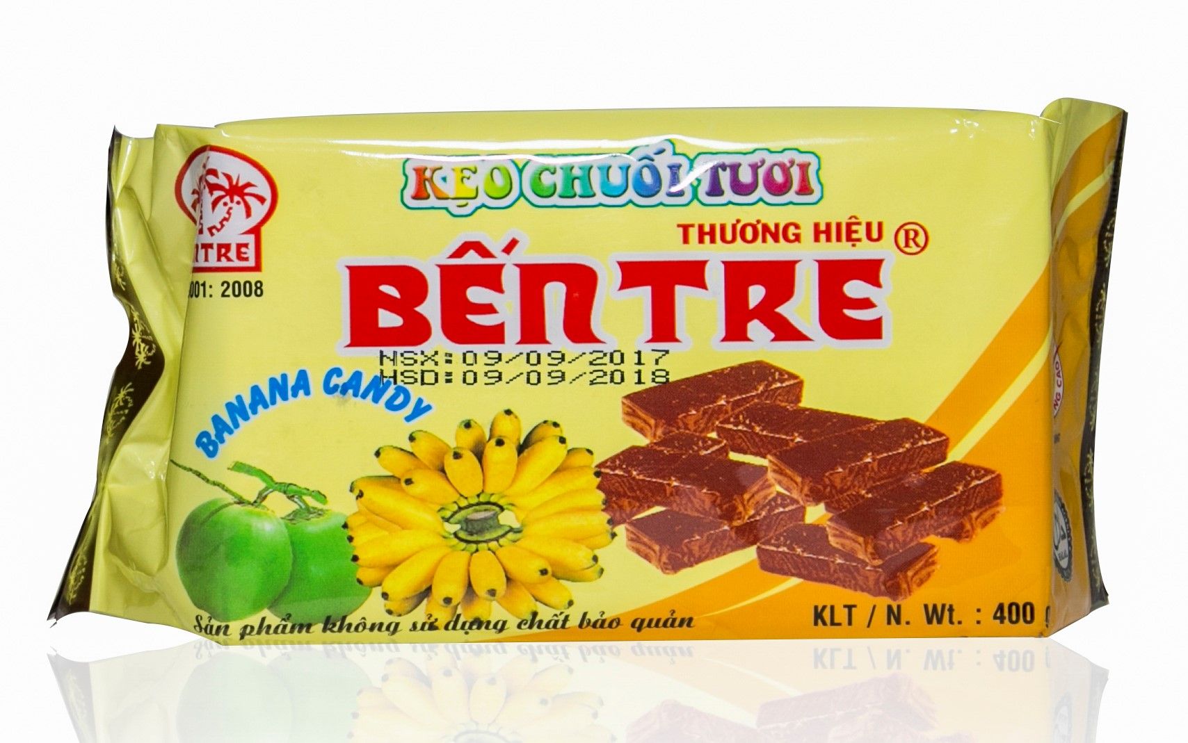 Kẹo Chuối Tươi Bến Tre (400g)