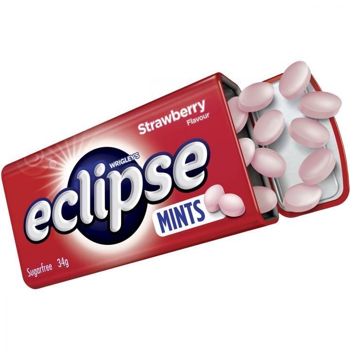 Kẹo Eclipse Mints Strawberry
