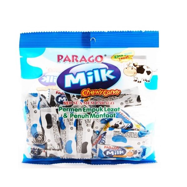 Kẹo sữa mềm Parago 60gr*25gói