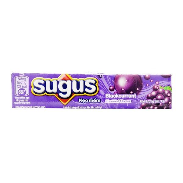 Kẹo mềm sugus nho*24cây
