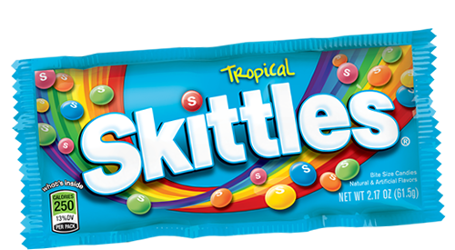 Kẹo Tropical Skittles 62g