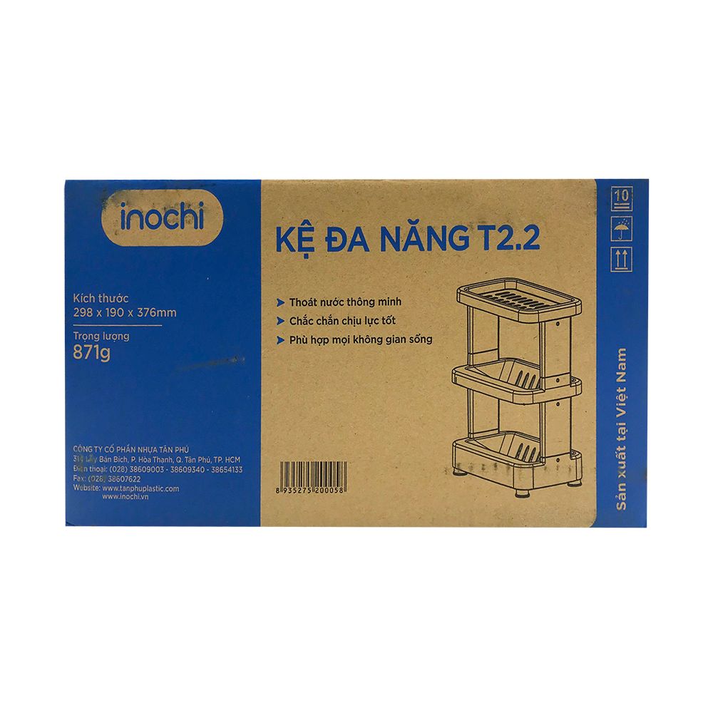 Kệ Đa Năng Inochi T2.2 (298 x 190 x 376 mm)