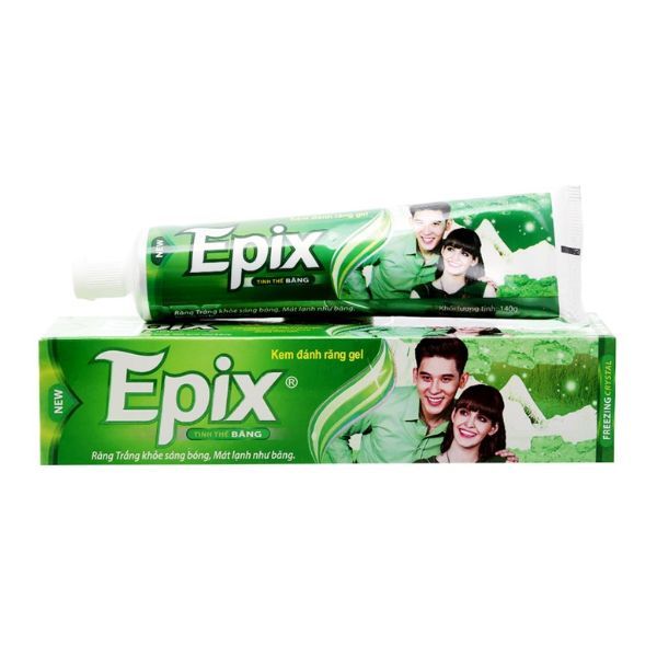Kem Đánh Răng Gel Tinh Thể Răng Epix (200g)