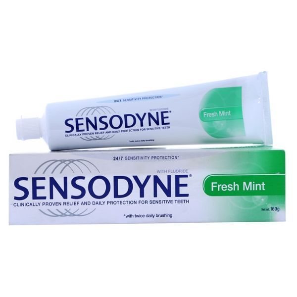  KDR SENSODYNE BẠC HÀ 160G 