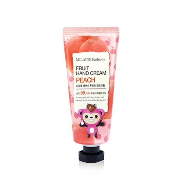 Kem Dưỡng Da Tay Milatte Fashiony Fruit Hand Cream Peach - Quả Đào