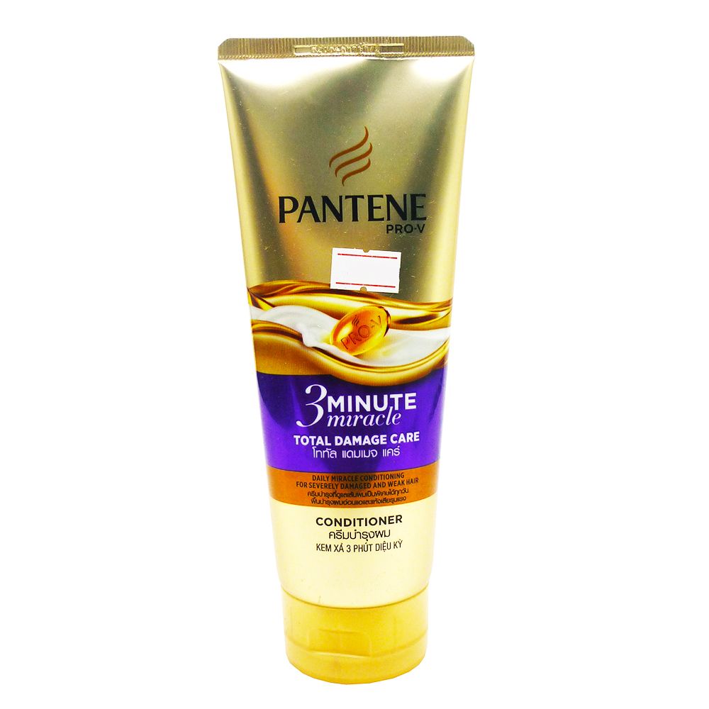 Kem Xả 3 Phút Diệu Kỳ Pantene Pro-v Total Damage Care 150ml