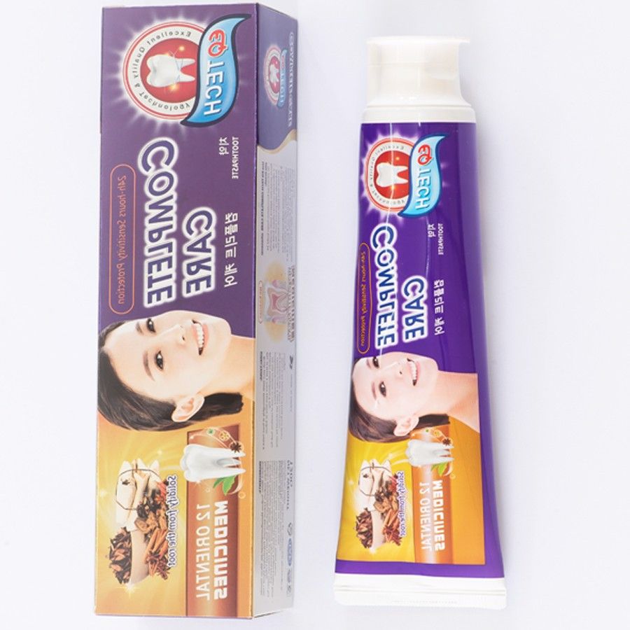 Kem đánh răng giảm ê buốt chăm sóc toàn diện EQ tech complete care toothpaste