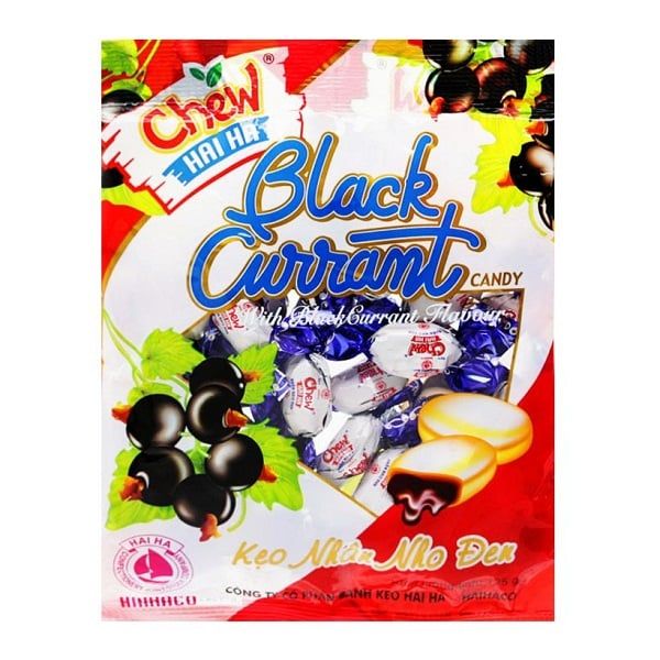 Kẹo Chew Nhân Nho Đen Hải Hà (125g)