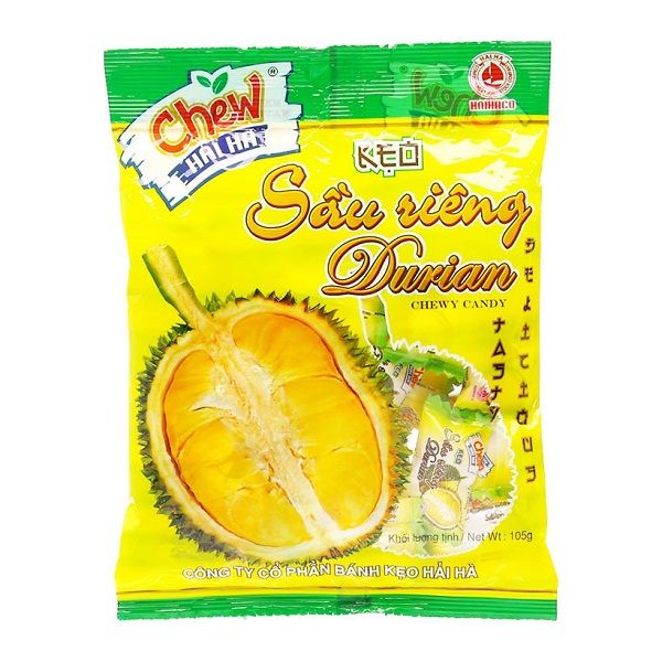 Kẹo Chew Sầu Riêng Hải Hà (105g)