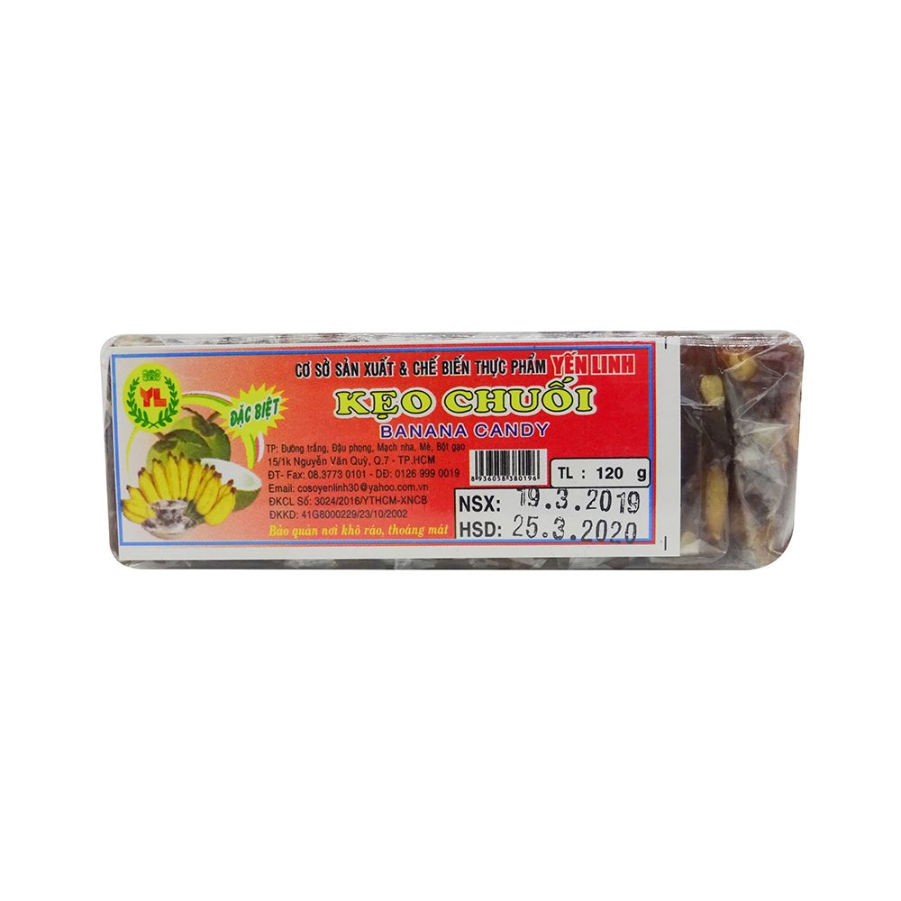 Kẹo Chuối Yến Linh (120g)