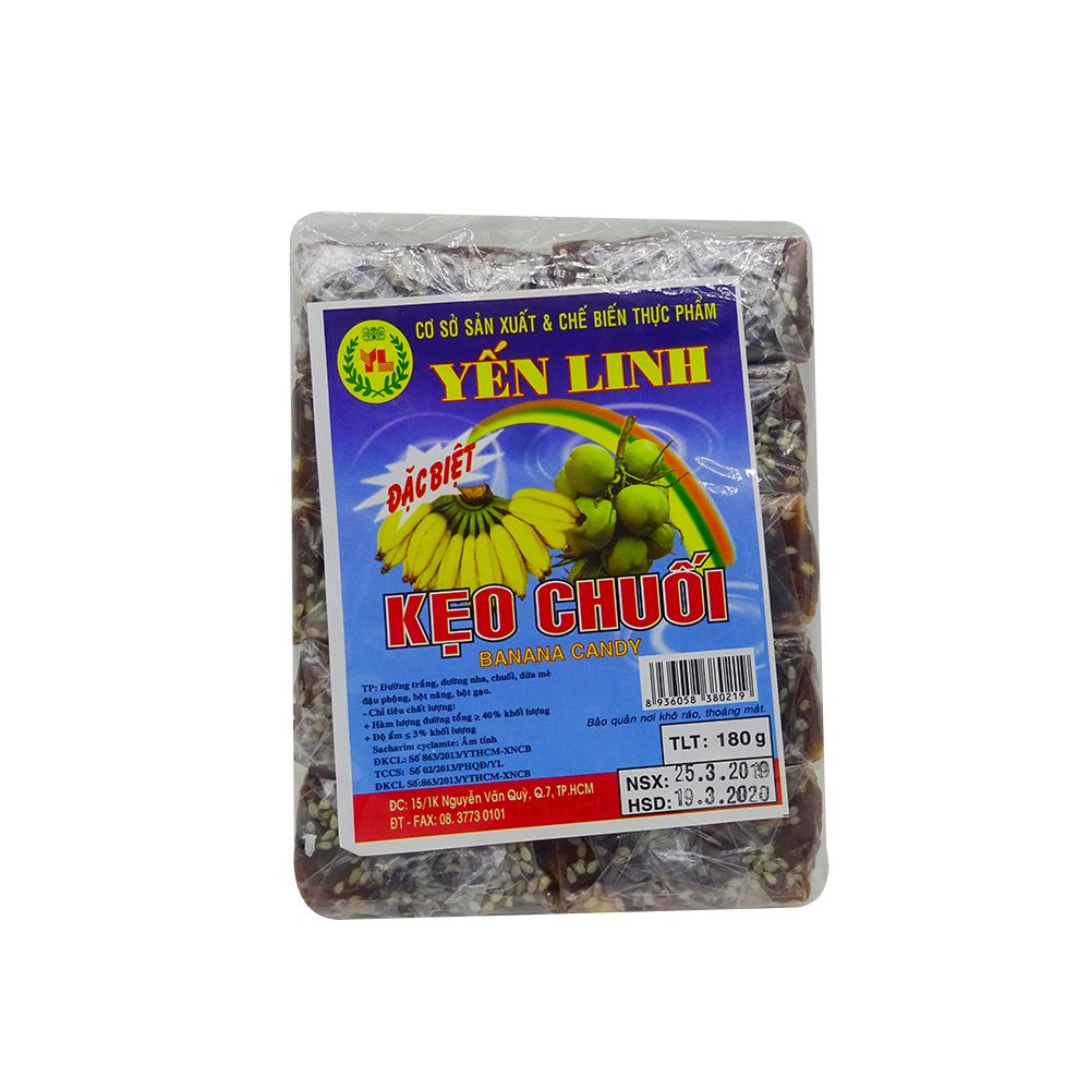 Kẹo Chuối Yến Linh (180g)