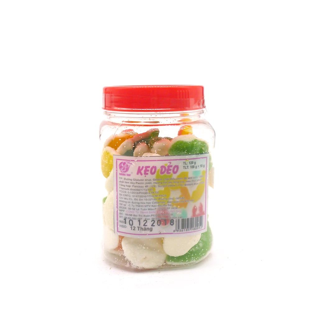Kẹo Dẻo Bọc Đường Sinh Vật Biển Hộp (120g)