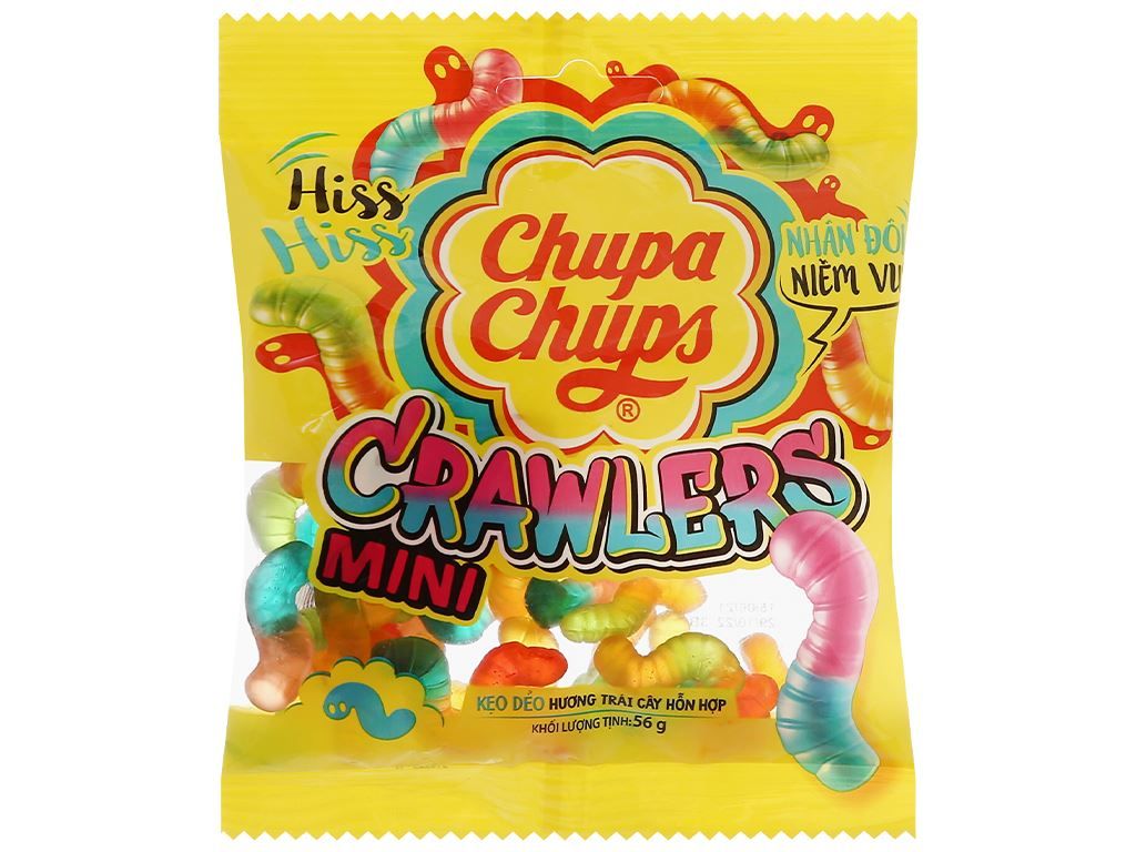  Kẹo dẻo Chupa Chups 5 Mix 70 túi x 56g 