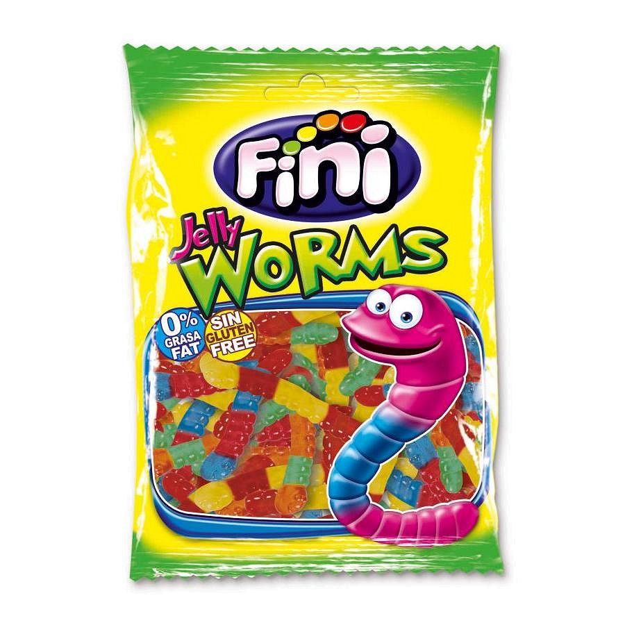 Kẹo Dẻo Fini Jelly Worms (100g)