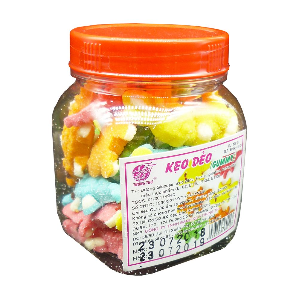 Kẹo Dẻo (Gummy) Trung Thư (100g)