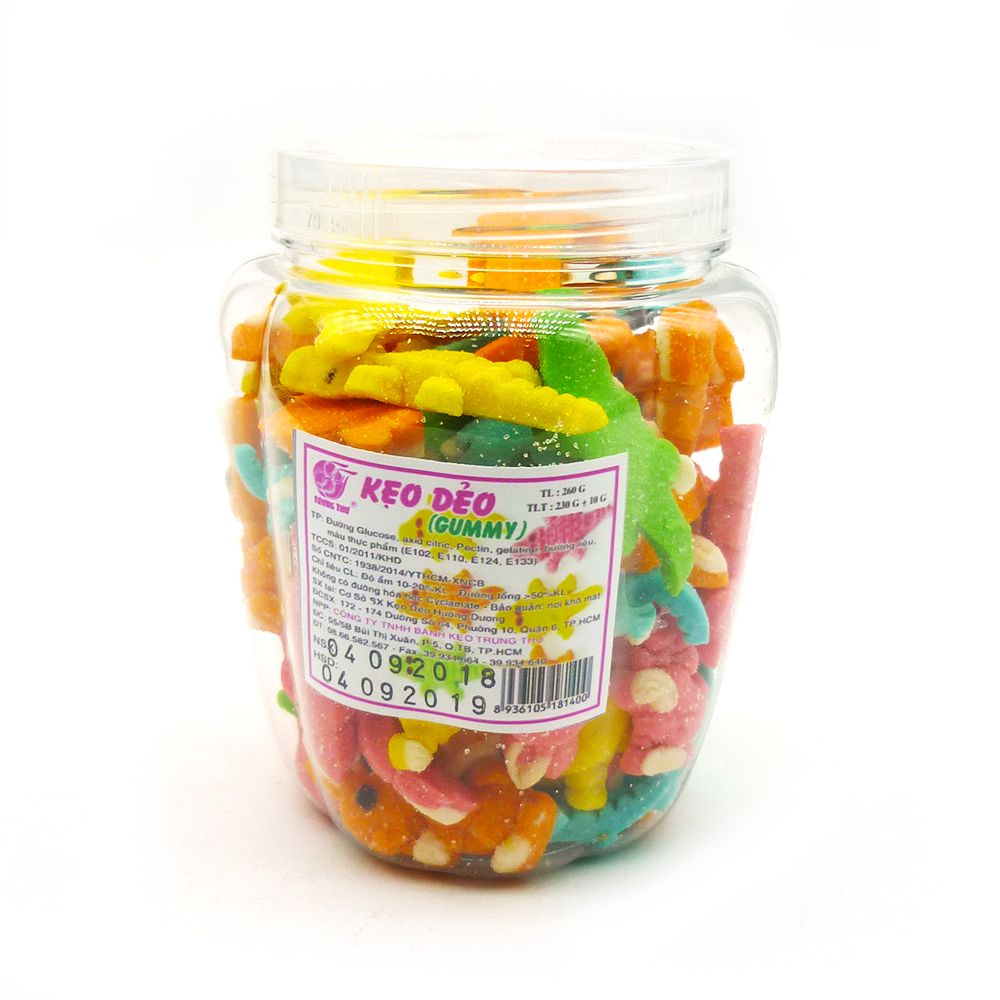 Kẹo Dẻo (Gummy) Trung Thư (260g)