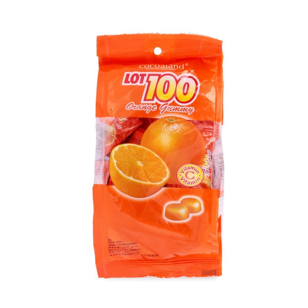 Kẹo Dẻo Lot 100 Hương Cam (150g)