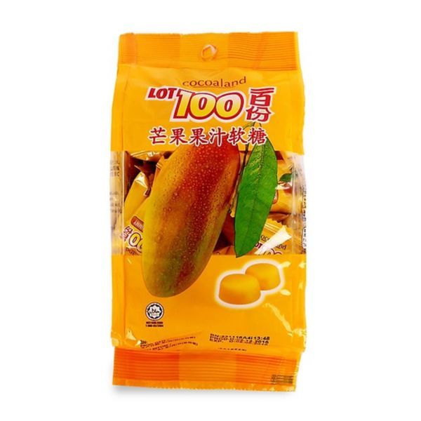Kẹo Dẻo Lot 100 Hương Xoài (150g)