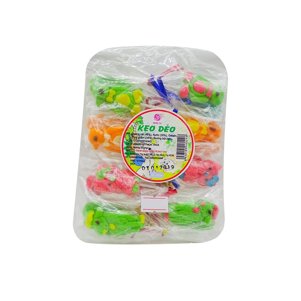 Kẹo Dẻo Trung Thư (16 Cây)