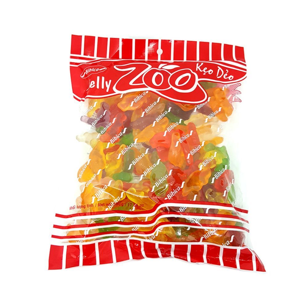 Kẹo Dẻo Zoo Jelly Bibica (500g)