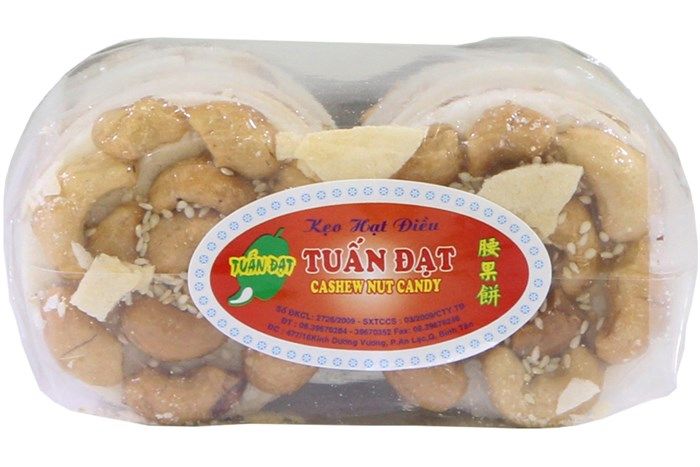 Kẹo Hạt Điều Loại Nhuyễn Tuấn Đạt (120g)