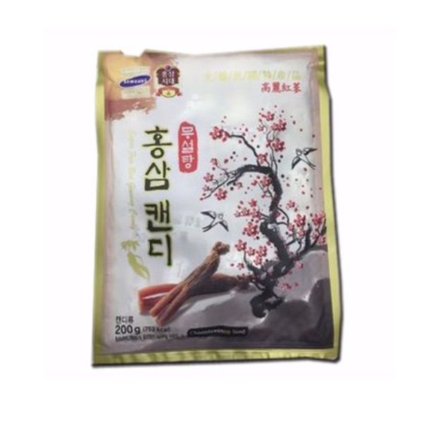 Kẹo Hồng Sâm Hàn Quốc Không Đường (200g)