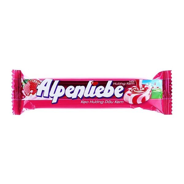 Alpenliebe Strawberry-Kẹo dâu kem 32gr*16*24h(384)