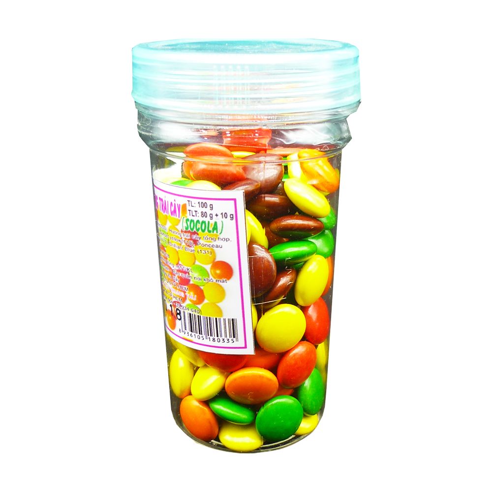 Kẹo Hương Trái Cây Trung Thư - Socola (80g)
