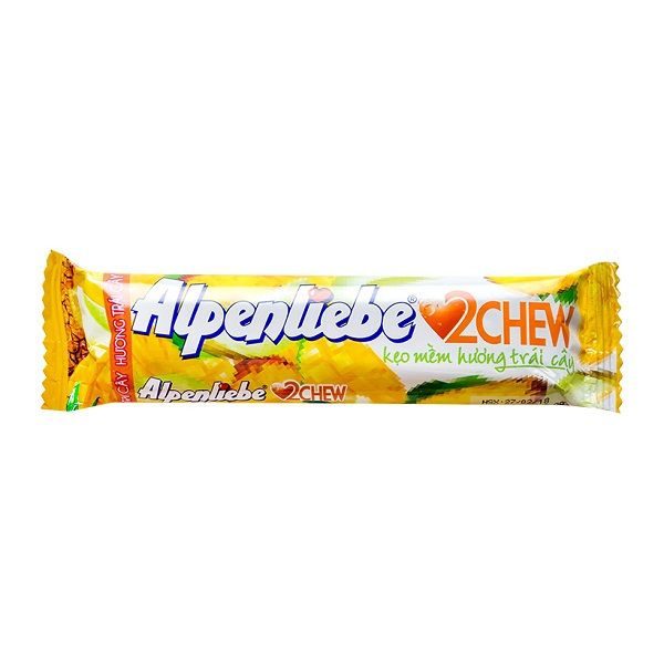 Kẹo Mềm Alpenliebe 2Chew Hương Trái Cây (24.5g)