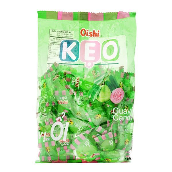 Kẹo Oishi Soda Vị Ổi (160g)