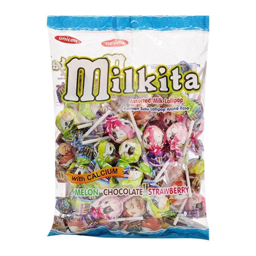 Kẹo sữa HH milkita 450g dâu,socola,dưa M3