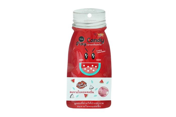 Kẹo The Vị Dưa Hấu PlayCandy - Gói 12g