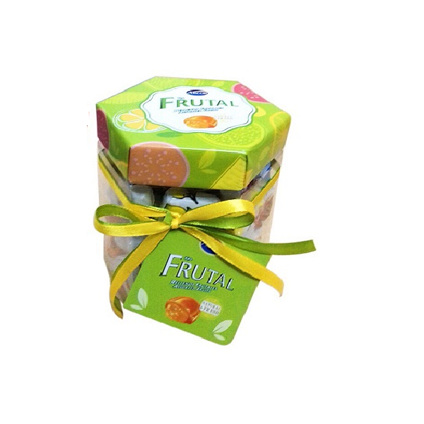 Kẹo Trái Cây Frutal Arcor Hộp Lục Giác (300g)