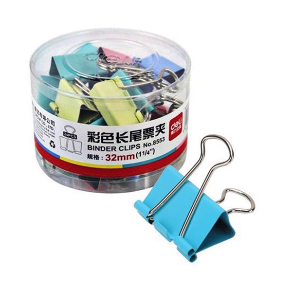 Kẹp Bướm Màu 32mm 8553